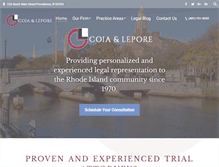 Tablet Screenshot of coialepore.com